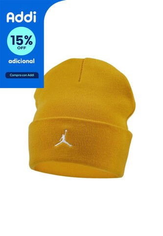 Gorro Jordan Peak Beanie-Amarillo Nike