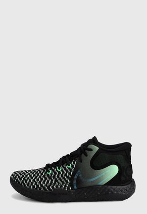 Tenis Basketball Negro-Verde Nike KD Trey 5 VIII Black Illusion Green