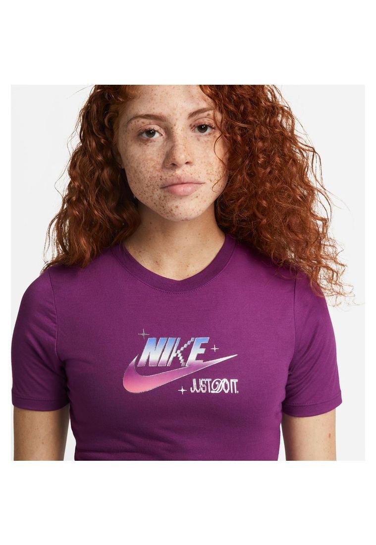 Camisetas nike mujer purpura online