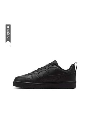 Tenis Nike Court Borough Low Recraft Niños-Negro
