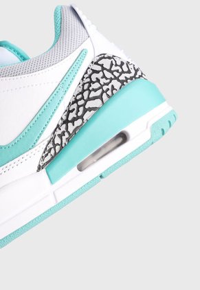 Tenis Lifestyle Blanco-Verde Menta-Gris Nike Air Jordan Legacy 312 Low