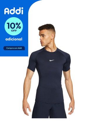 Camiseta Nike Pro Hombre-Azul Nike