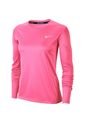 Buzo Mujer Nike Miler Top Ls Rosa de Nike