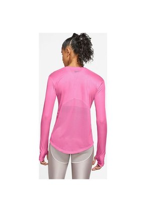 Buzo Mujer Nike Miler Top Ls Rosa