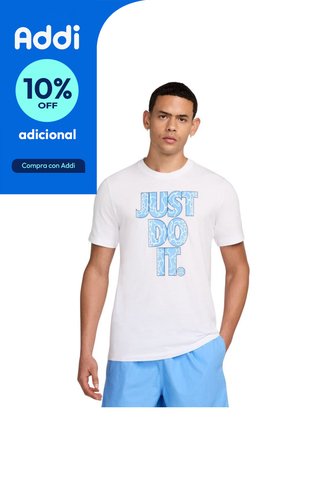 Camiseta Nike Nsw Tee 12Mo Jdi Sp24 Fs Hombre-Blanco Nike
