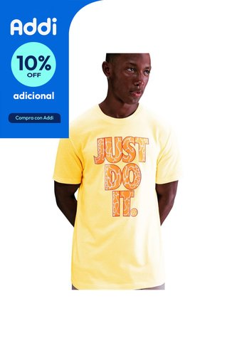 Camiseta Nike Nsw Tee 12Mo Jdi Sp24 Fs Hombre-Amarillo Nike