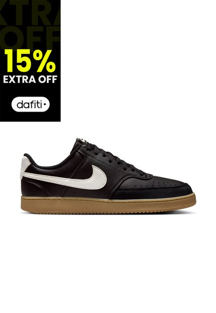 Tenis Nike Court Vision Lo V3 Hombre-Negro/Blanco