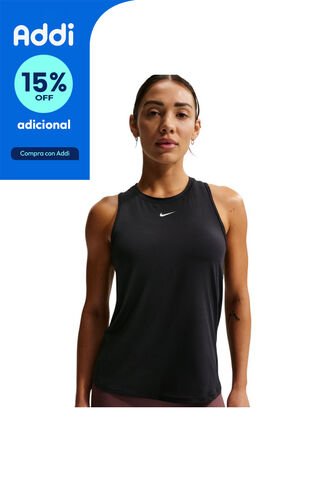 Camiseta Sin Mangas Nike One Classic Df Tank Mujer-Negro Nike