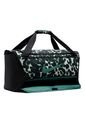 Maletin Nike Brasilia Medium Duff 9.5 Ct Aop-Negro/Verde de Nike