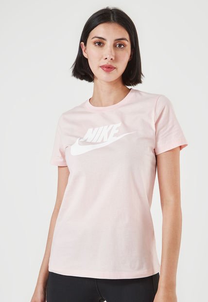 Camiseta Rosa-Blanco Nike Sportswear Essential