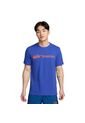 Camiseta Nike Dri Fit Tee Run-Azul Royal de Nike