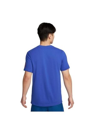 Camiseta Nike Dri Fit Tee Run-Azul Royal