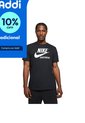 Camiseta Nike M Nsw Tee Crew Archive Fs Hombre-Negro de Nike