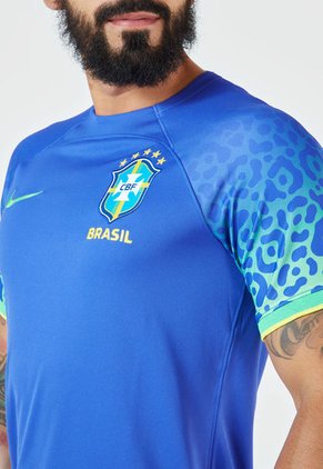 Camiseta Azul-Verde-Amarillo Nike Brasil II 2022/23