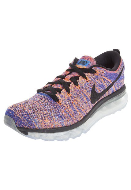 Running Naranja/Azul/Negro Nike Flynit max