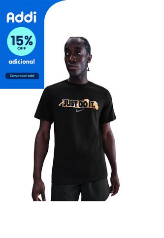 Camiseta Nike M Tee Jdi Hombre-Negro Nike