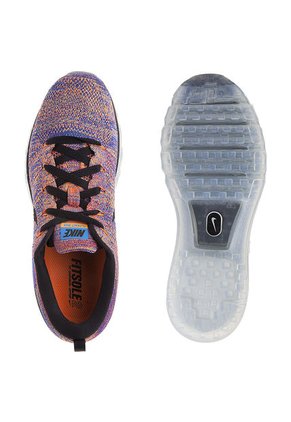 Running Naranja/Azul/Negro Nike Flynit max