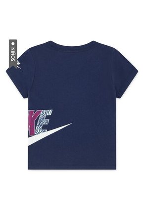 Camiseta Nike Nkg Wild Warmth Graphic Tee Niño-Negro/Blanco