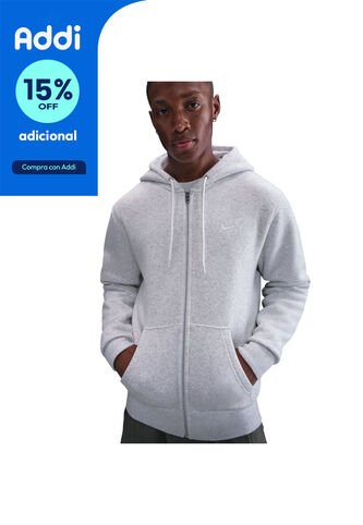 Hoodie Nike Club Bb Fz Hoodie Hombre-Blanco Nike