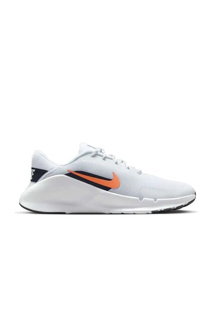 Tenis Nike Flex Train Hombre-Blanco/Naranja