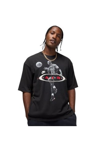 Camiseta Nike M J Brk 2Air Reissue Ss Crw Hombre-Negro Nike