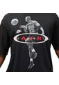 Camiseta Nike M J Brk 2Air Reissue Ss Crw Hombre-Negro de Nike