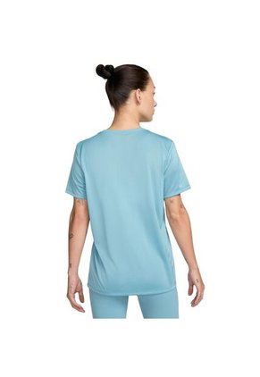 Camiseta Nike Dri-Fit Rlgd Mujer-Celeste