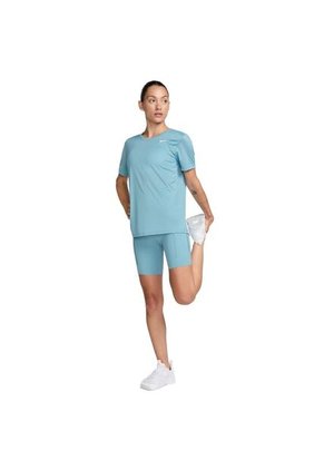 Camiseta Nike Dri-Fit Rlgd Mujer-Celeste