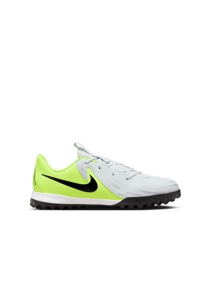 Guayos Nike Kids Jr Phantom Gx II Academy - Plateado-Verde