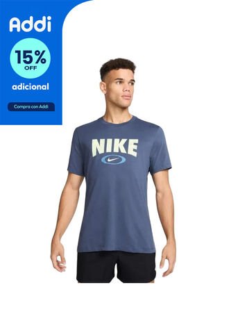 Camiseta Nike Df Tee Hbr Novelty Hombre-Azul Nike
