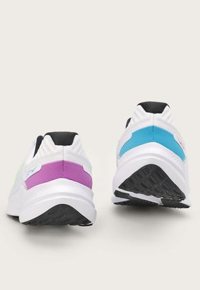 Tenis Running Blanco-Violeta-Azul Nike Quest 5 SE