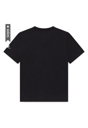 Camiseta Nike Nkb Unwrapped Futura Niño-Negro/Verde