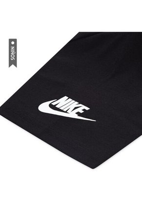 Camiseta Nike Nkb Unwrapped Futura Niño-Negro/Verde