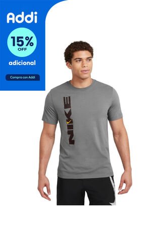 Camiseta Nike Tee Vintage Fitness-Gris Nike