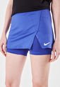 Falda Short Azul-Blanco Nike Court Victory de Nike