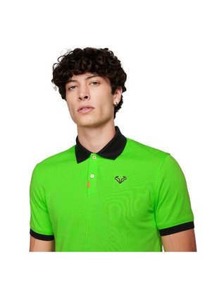 Camiseta Polo Nike Dri Fit Rafa Tennis-Verde
