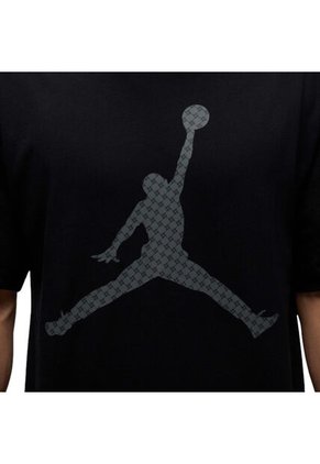 Camiseta Nike M J Brk Mg Fill Ss Crew Hombre-Negro