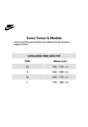 Canilleras Nike Nk J Guard-Negro