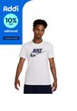 Camiseta Nike M Nsw Tee 12Mo Futura Fs Hombre -Blanco de Nike