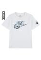 Camiseta Nike Nkb Unwrapped Futura Niño-Blanco de Nike
