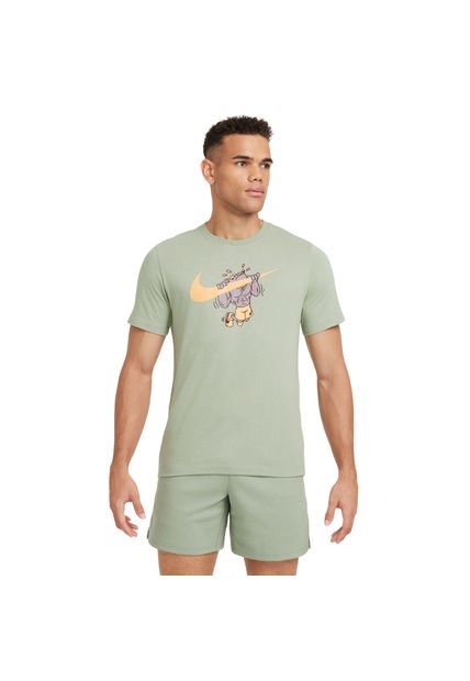 Camiseta Nike Tee Slub Iykyk-Verde