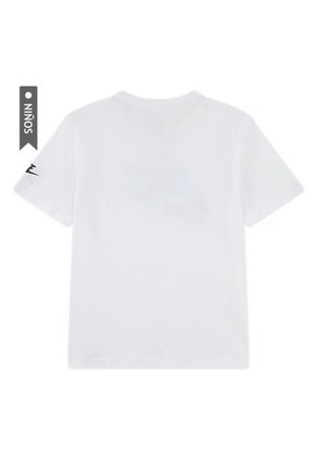 Camiseta Nike Nkb Unwrapped Futura Niño-Blanco