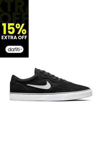 Tenis Nike Sb Chron 2 Hombre-Negro/Blanco Nike