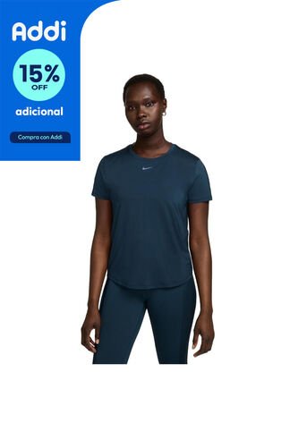 Camiseta Nike Uno Clásico Mujer-Azul Navy Nike