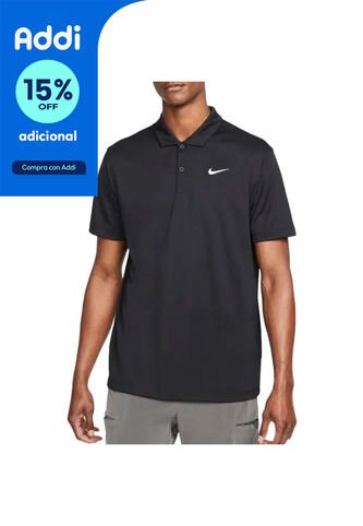 Camiseta Polo Nike Court Dri-Fit-Negro Nike