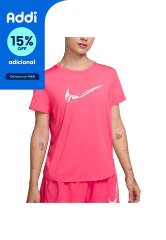 Camiseta Nike One Mujer-Rosa Nike