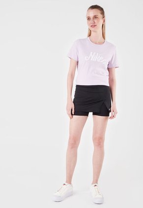 Camiseta Lila-Blanco Nike Dri-FIT