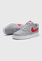 Tenis Lifestyle Gris-Rojo-Blanco Nike Court Vision Low NN de Nike