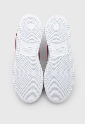 Tenis Lifestyle Gris-Rojo-Blanco Nike Court Vision Low NN