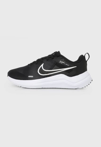 Tenis Running Negro-Blanco Nike Downshifter 12